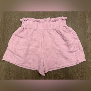 LIKE NEW MABLE LILAC COTTON SHORTS - Size Medium SKU:195